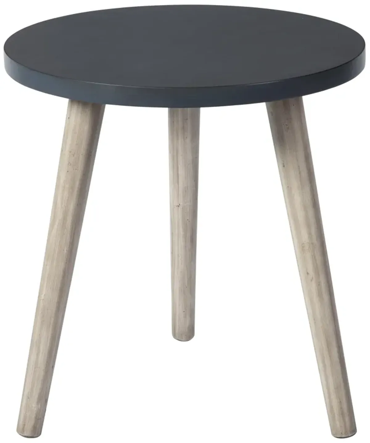 Signature Design by Ashley® Fullersen Dark Blue Accent Table with Light Gray Legs