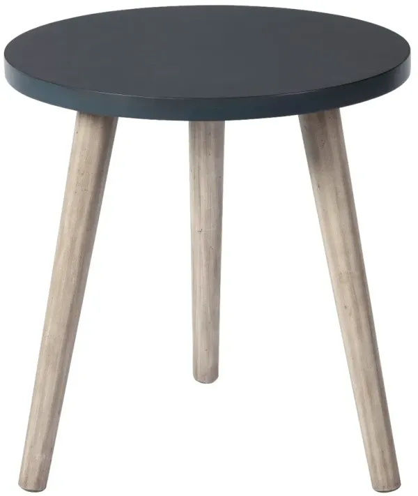 Signature Design by Ashley® Fullersen Blue Accent Table with Light Tan Base