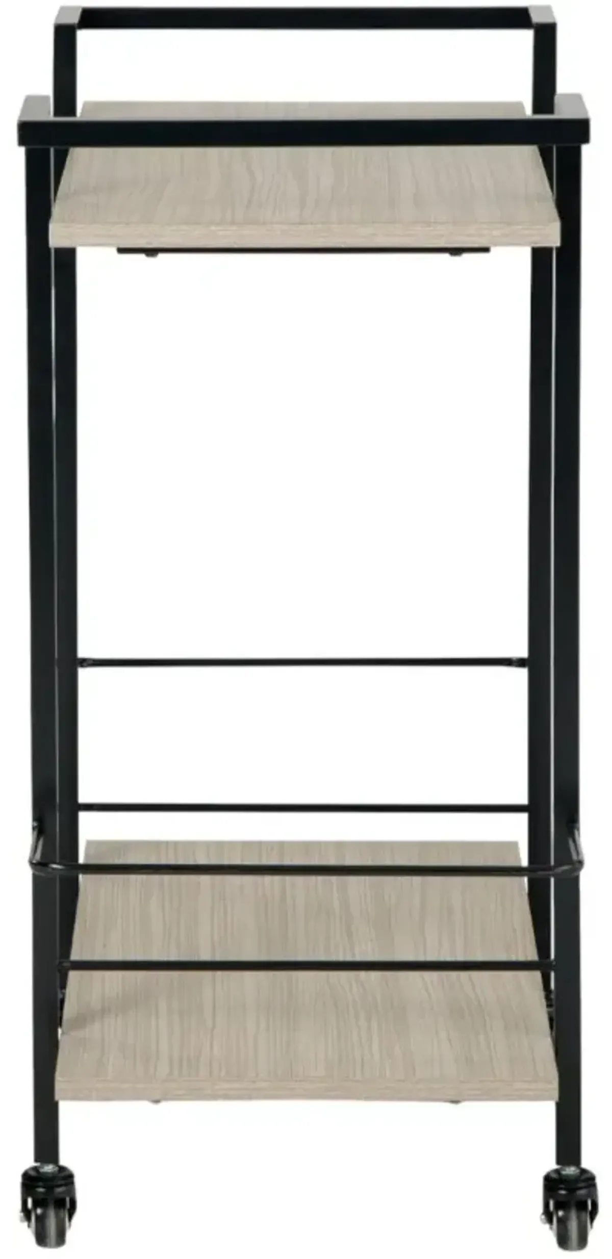 Signature Design by Ashley® Waylowe Brown/Black Bar Cart