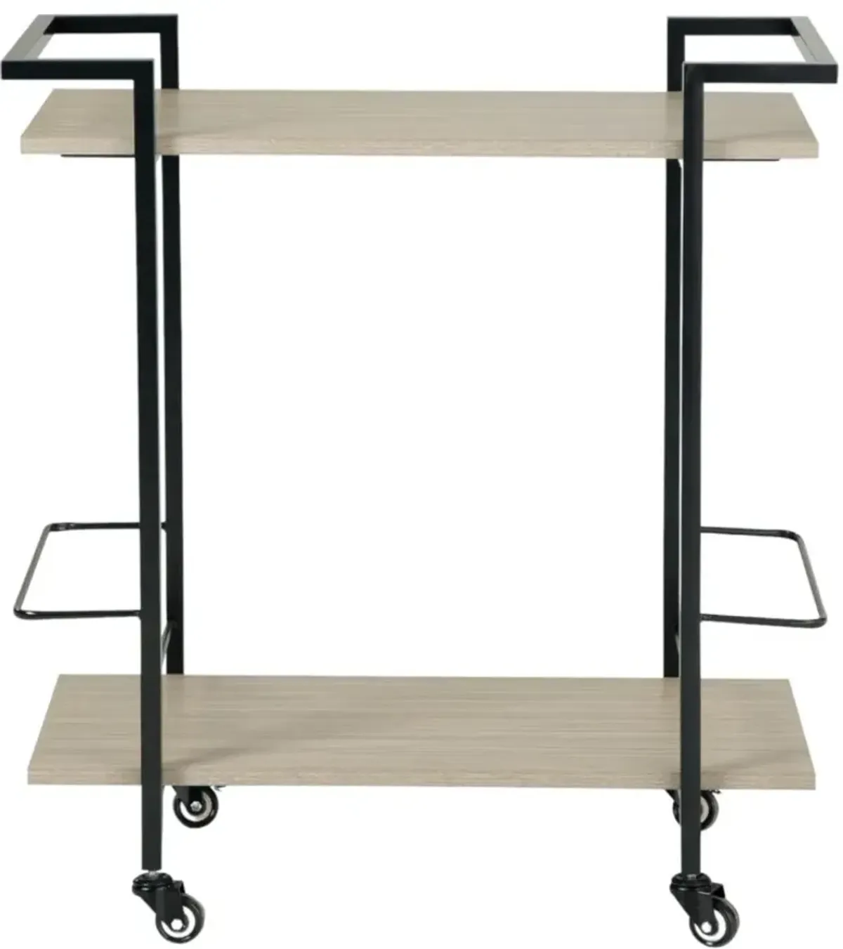 Signature Design by Ashley® Waylowe Brown/Black Bar Cart