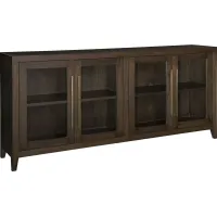 Signature Design by Ashley® Balintmore Dark Brown 4 Doors Accent Cabinet