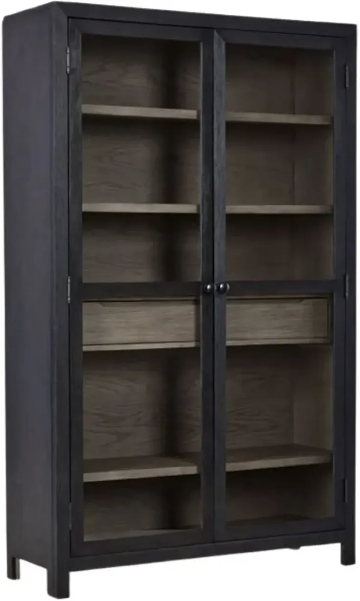 Signature Design by Ashley® Lenston Black/Gray Accent Cabinet