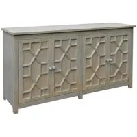 Signature Design by Ashley® Caitrich Distressed Blue Accent Cabinet