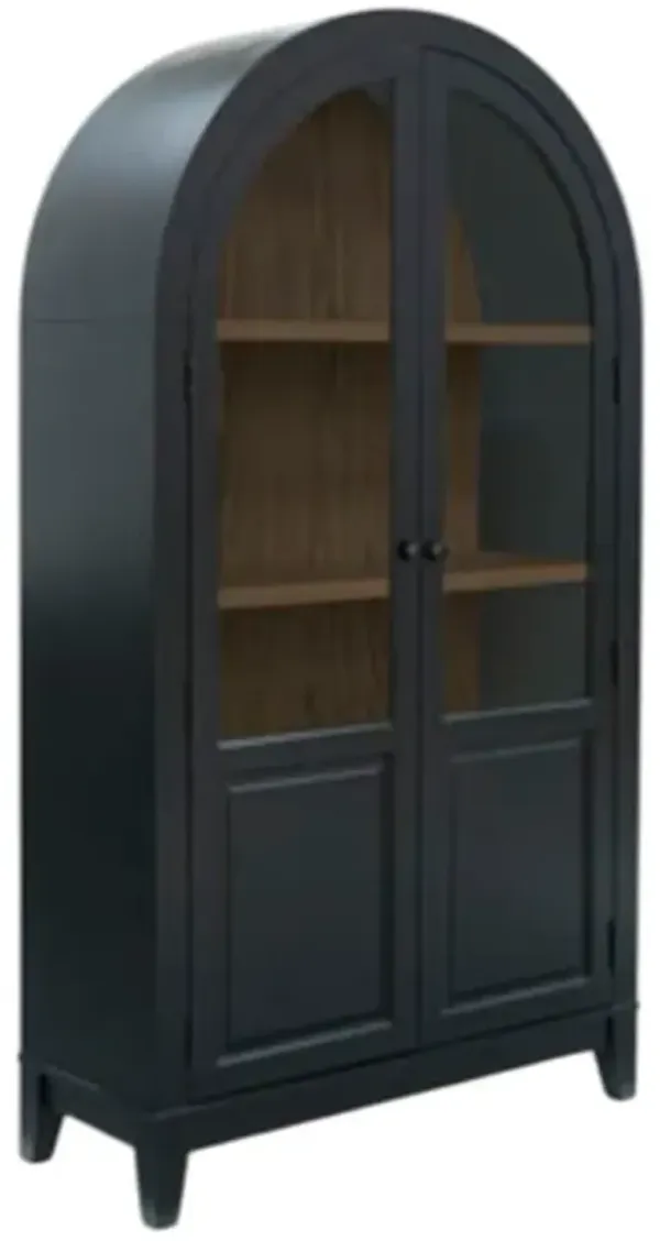Signature Design by Ashley® Dagandale Black/Natural Accent Cabinet