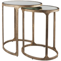 Signature Design by Ashley® Irmaleigh 2-Piece Antique Gold Accent Table Set