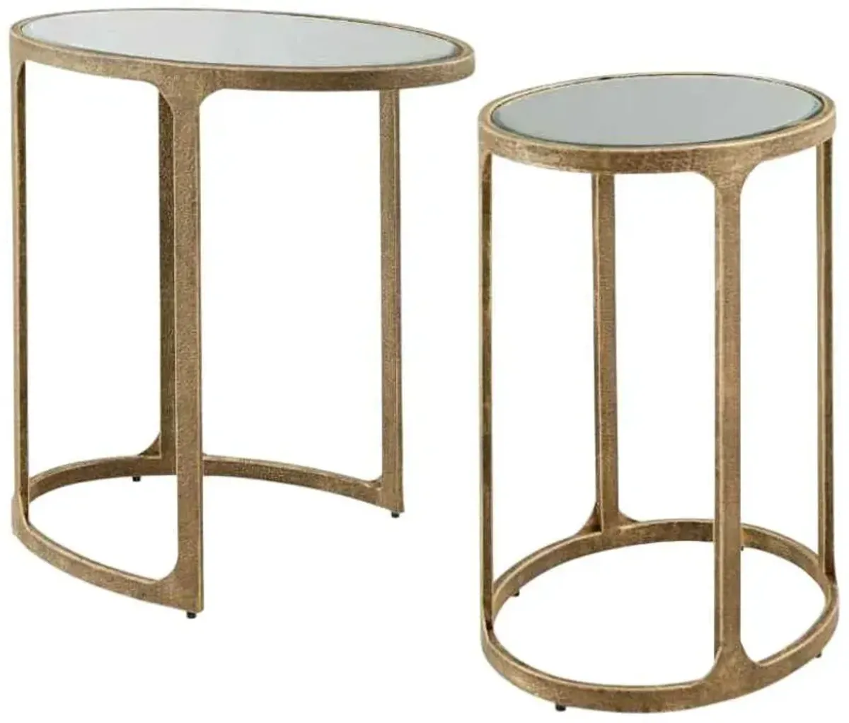 Signature Design by Ashley® Irmaleigh 2-Piece Antique Gold Accent Table Set