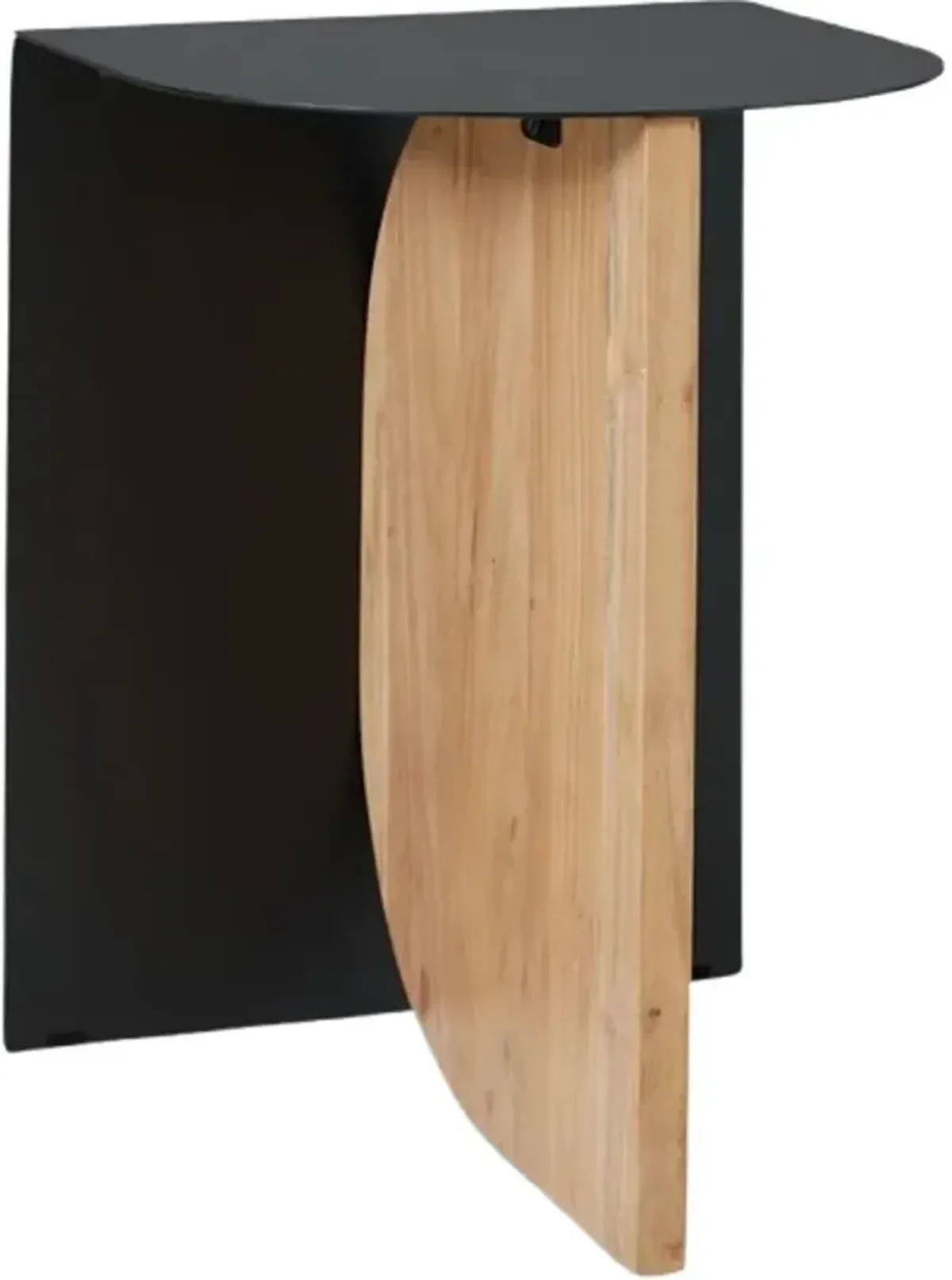 Signature Design by Ashley® Ladgate Black/Natural Side Table