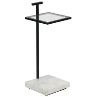 Signature Design by Ashley® Mannill Black/White Side Table