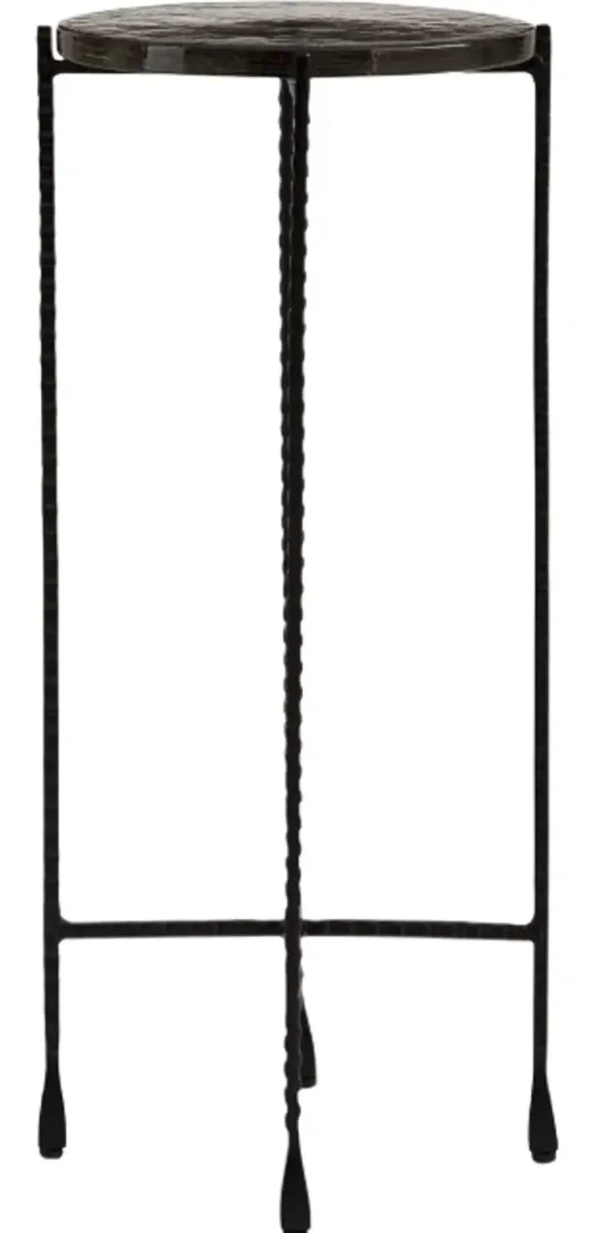 Signature Design by Ashley® Newgoren Glass Top Accent Table with Black Metal Base