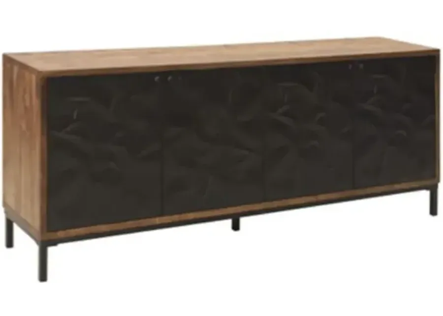 Signature Design by Ashley® Dorannby Black/Brown Accent Cabinet