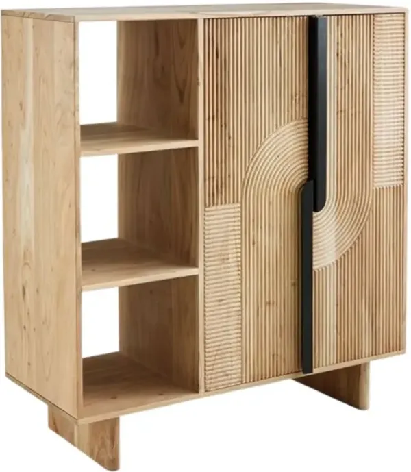 Signature Design by Ashley® Kierwell Natural Accent Cabinet