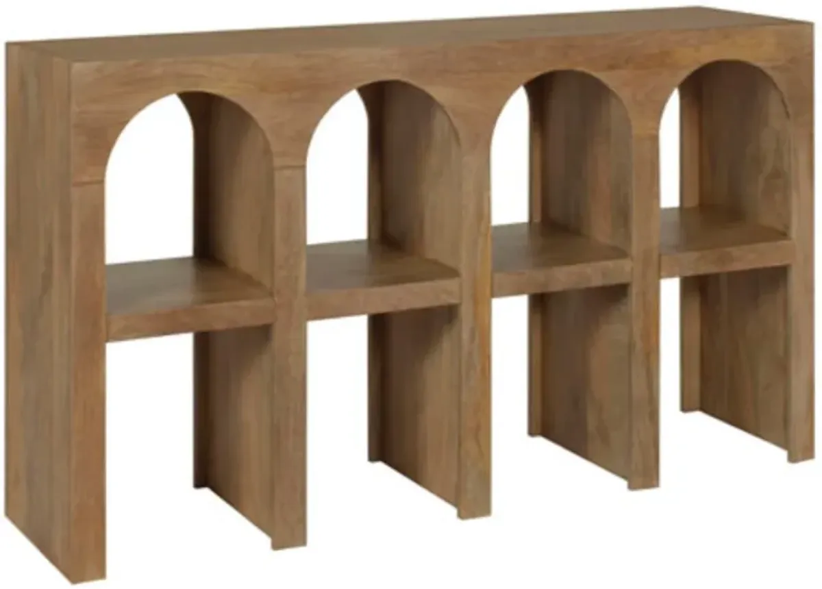 Signature Design by Ashley® Natural Brown Luzmanacy Console Table