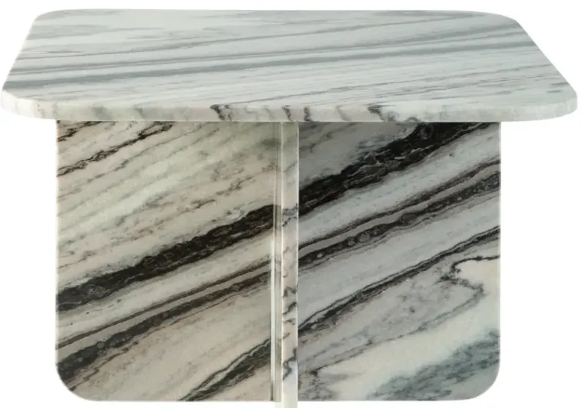 Signature Design by Ashley® Baretton Black/Taupe/White Cocktail Table