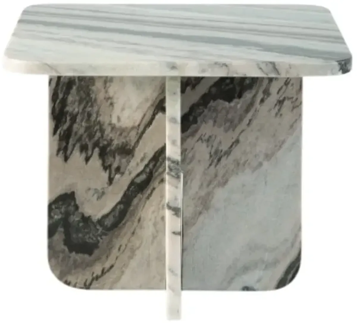 Signature Design by Ashley® Baretton Black/Taupe/White 18" Accent Cocktail Table