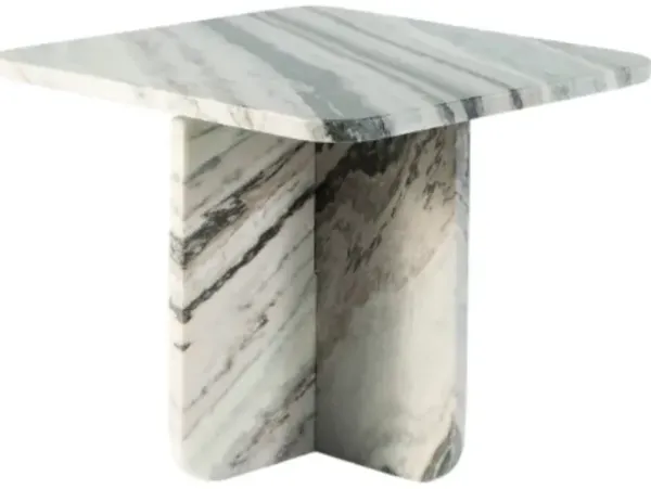 Signature Design by Ashley® Baretton Black/Taupe/White 18" Accent Cocktail Table