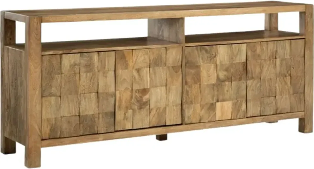 Signature Design by Ashley® Hudwick Natural Brown Accent Cabinet