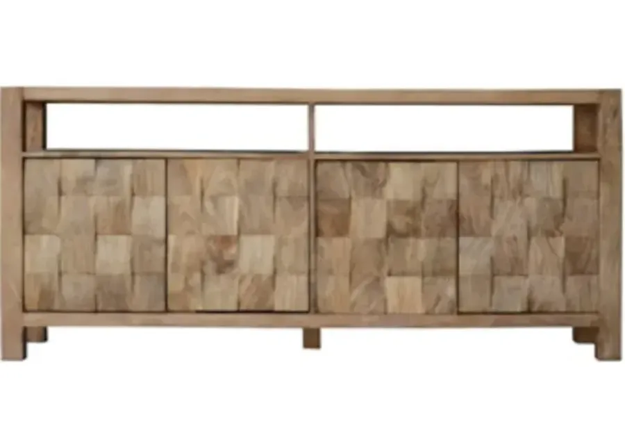 Signature Design by Ashley® Hudwick Natural Brown Accent Cabinet