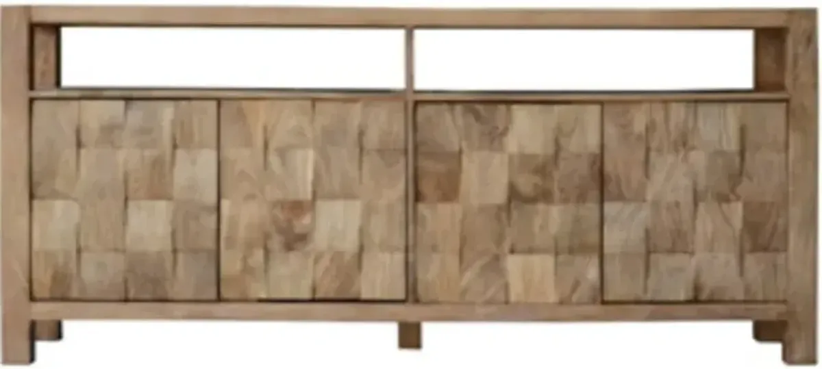 Signature Design by Ashley® Hudwick Natural Brown Accent Cabinet