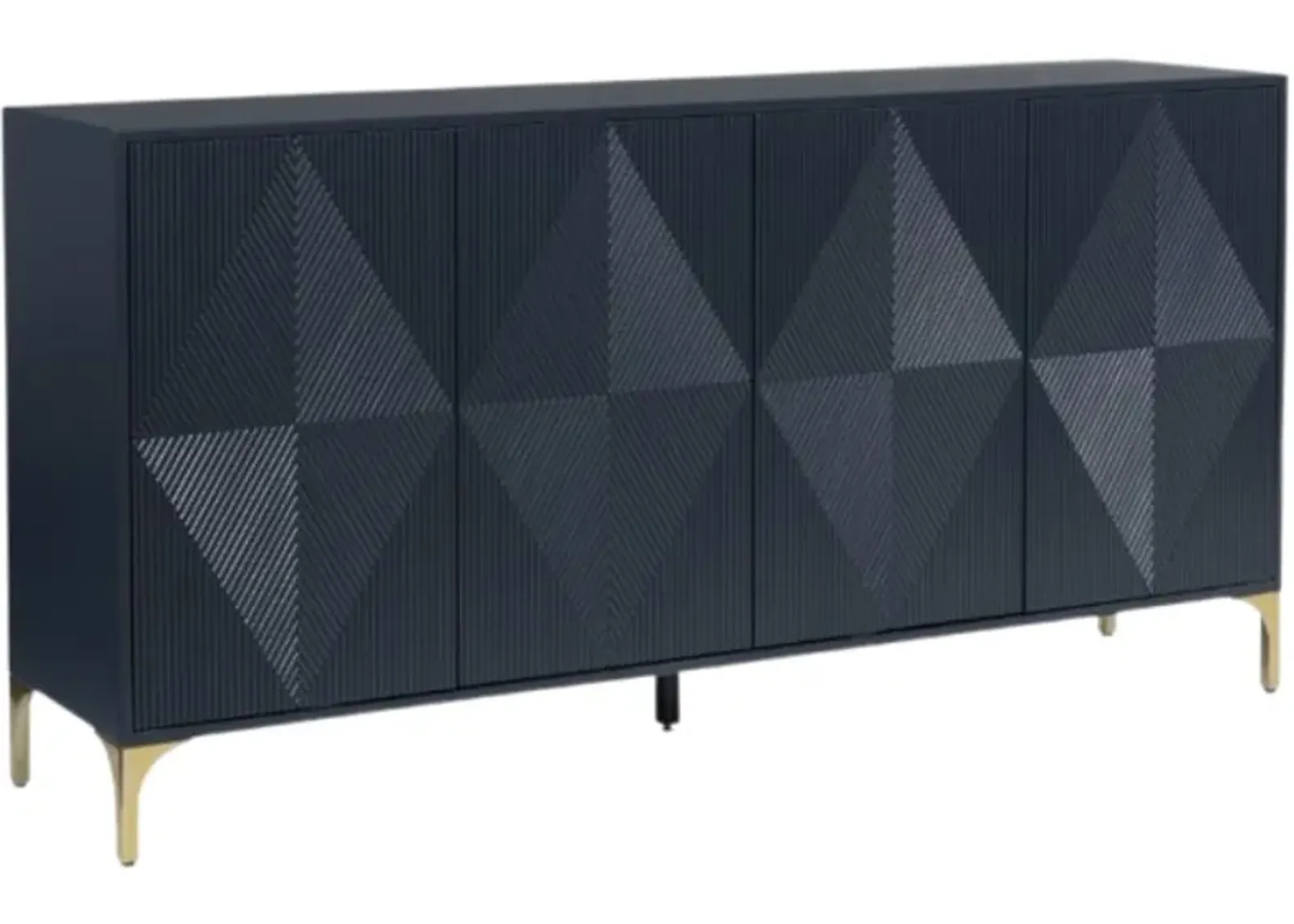 Signature Design by Ashley® Loirwick Dark Blue Accent Cabinet