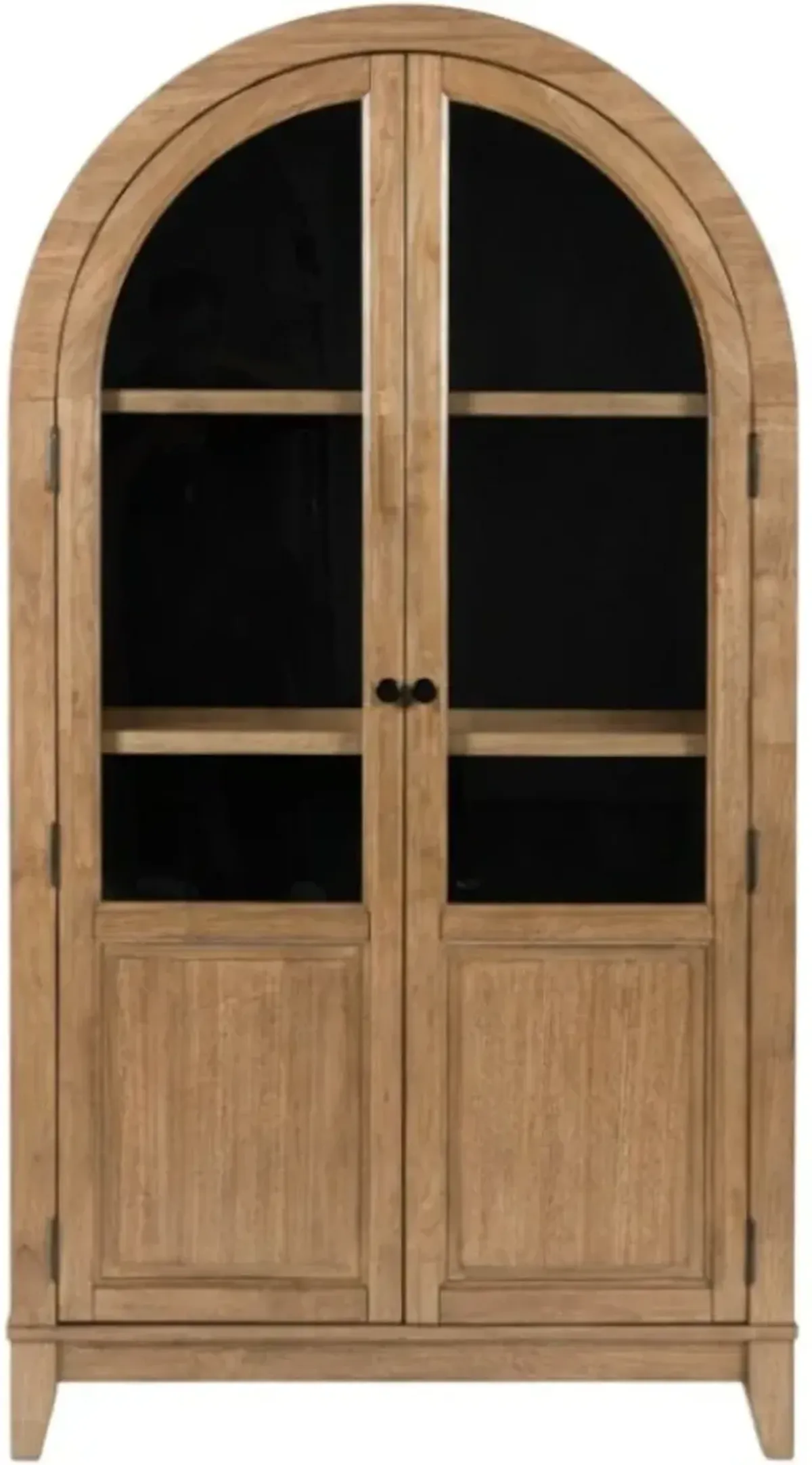Signature Design by Ashley® Dagandale Black/Natural Accent Cabinet