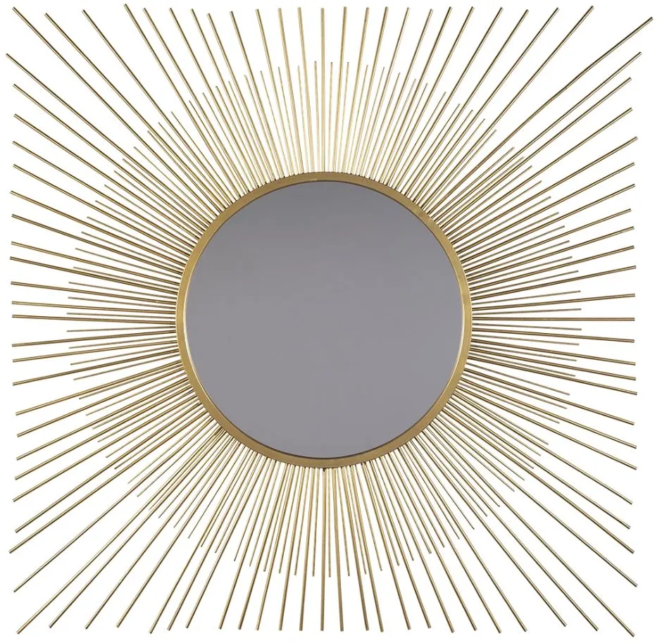 Signature Design by Ashley® Elspeth Gold Accent Mirror