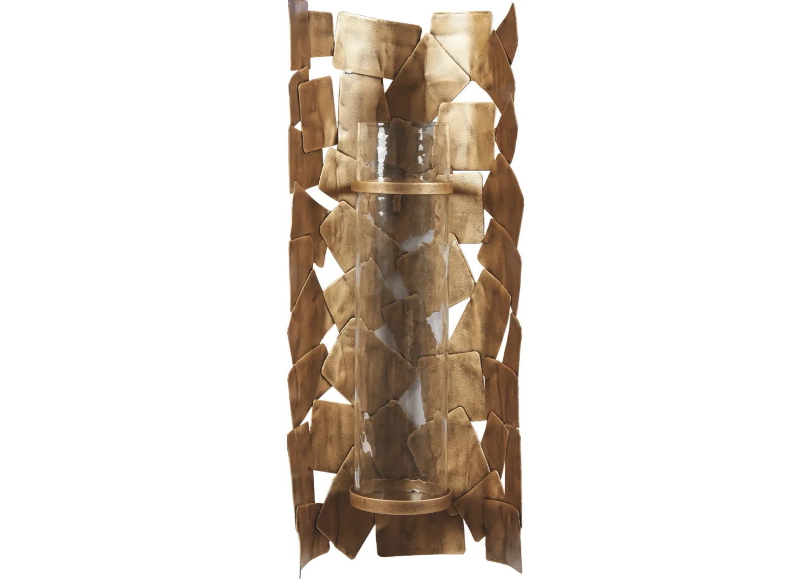 Signature Design by Ashley® Jailene Antique Gold Wall Sconce