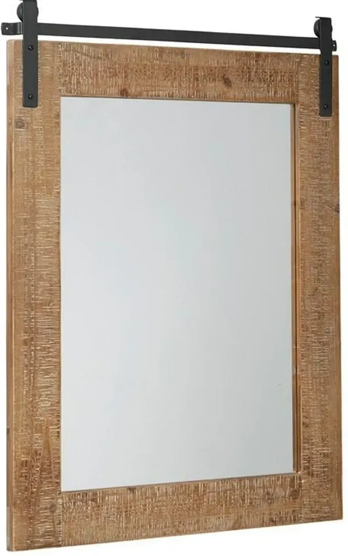 Signature Design by Ashley® Lanie Antique Brown Accent Mirror