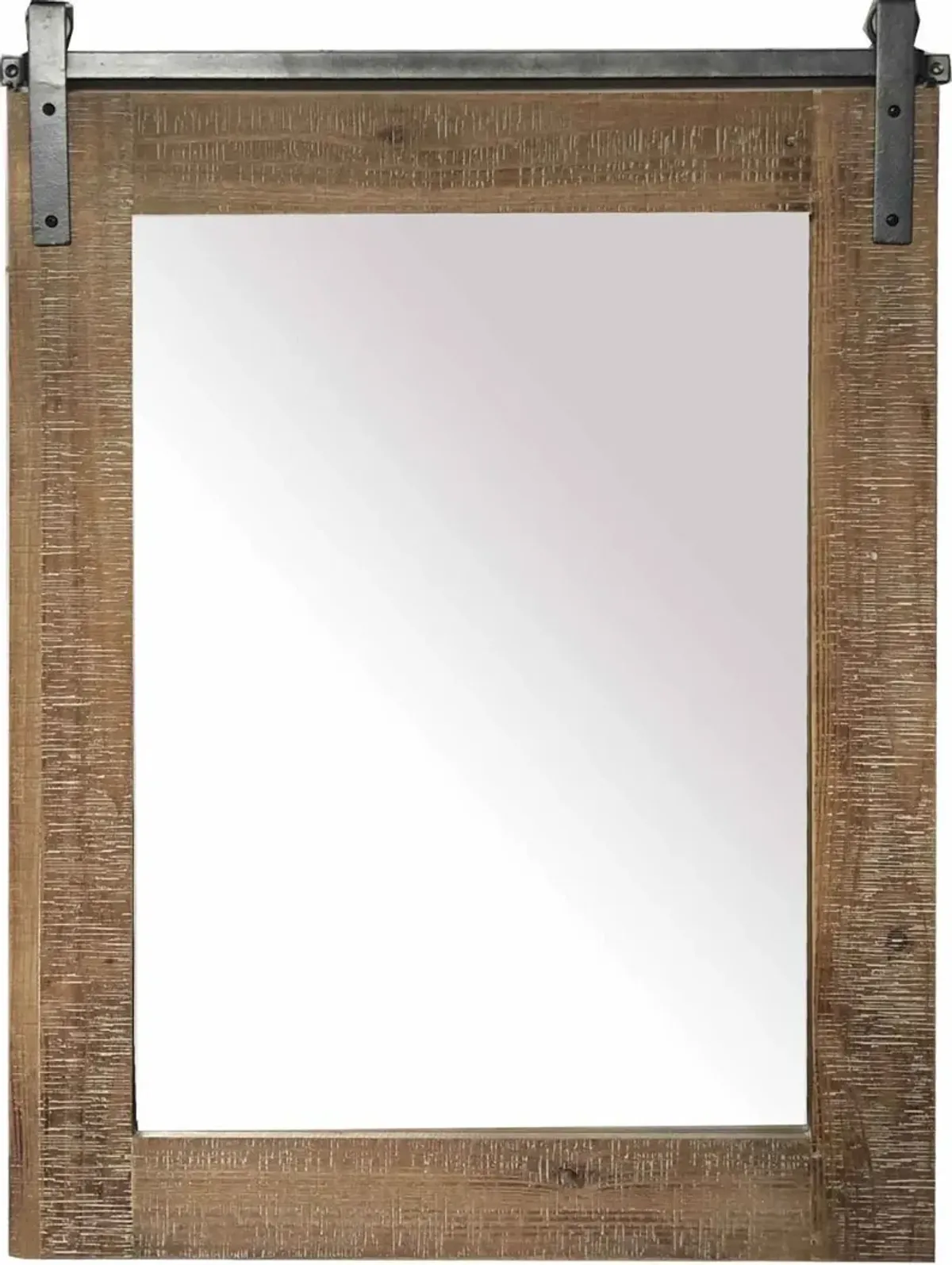 Signature Design by Ashley® Lanie Antique Brown Accent Mirror