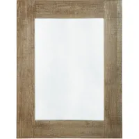 Signature Design by Ashley® Waltleigh Distressed Brown Accent Mirror
