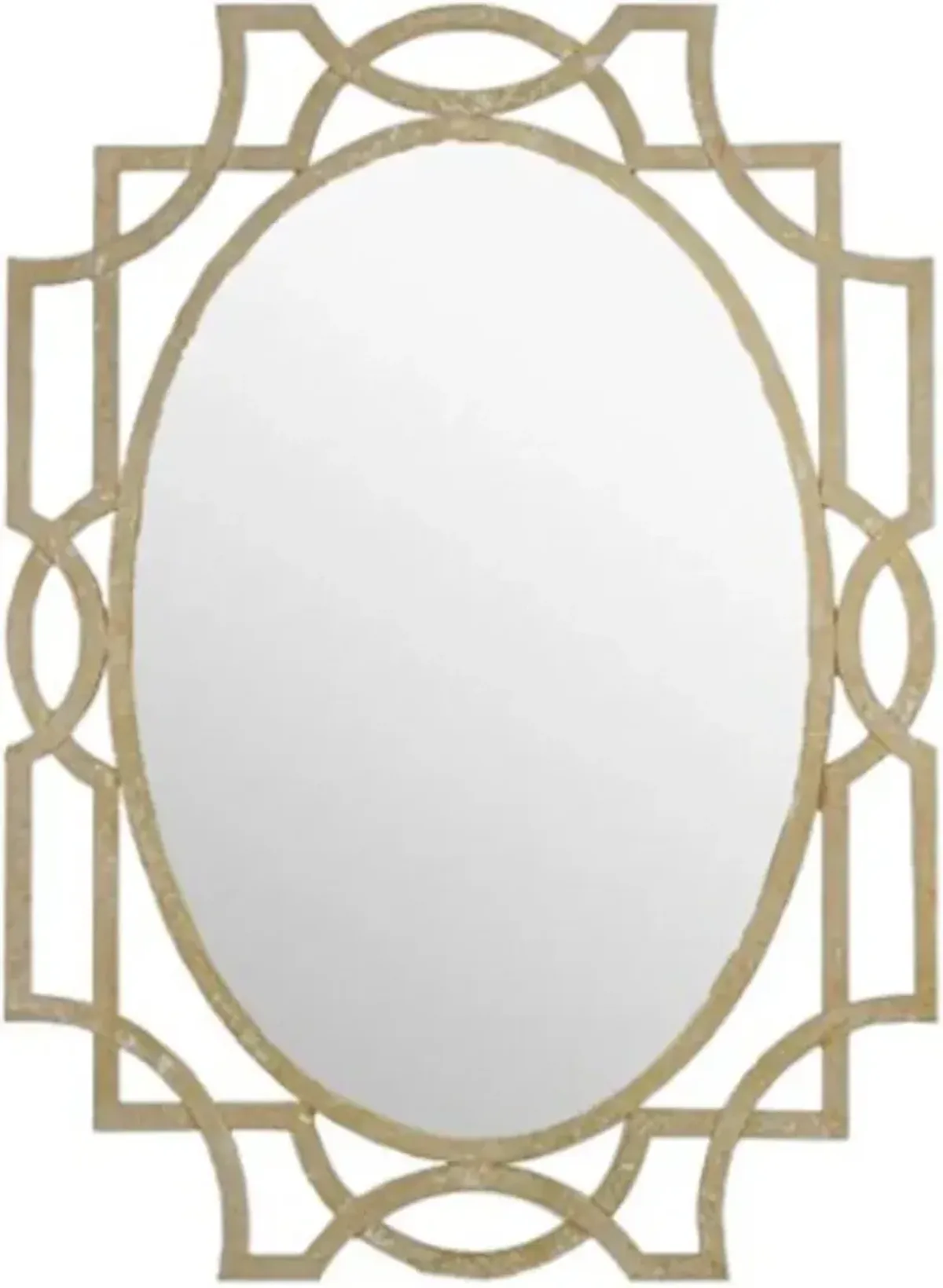 Signature Design by Ashley® Fulkmore Antique Gold Accent Mirror