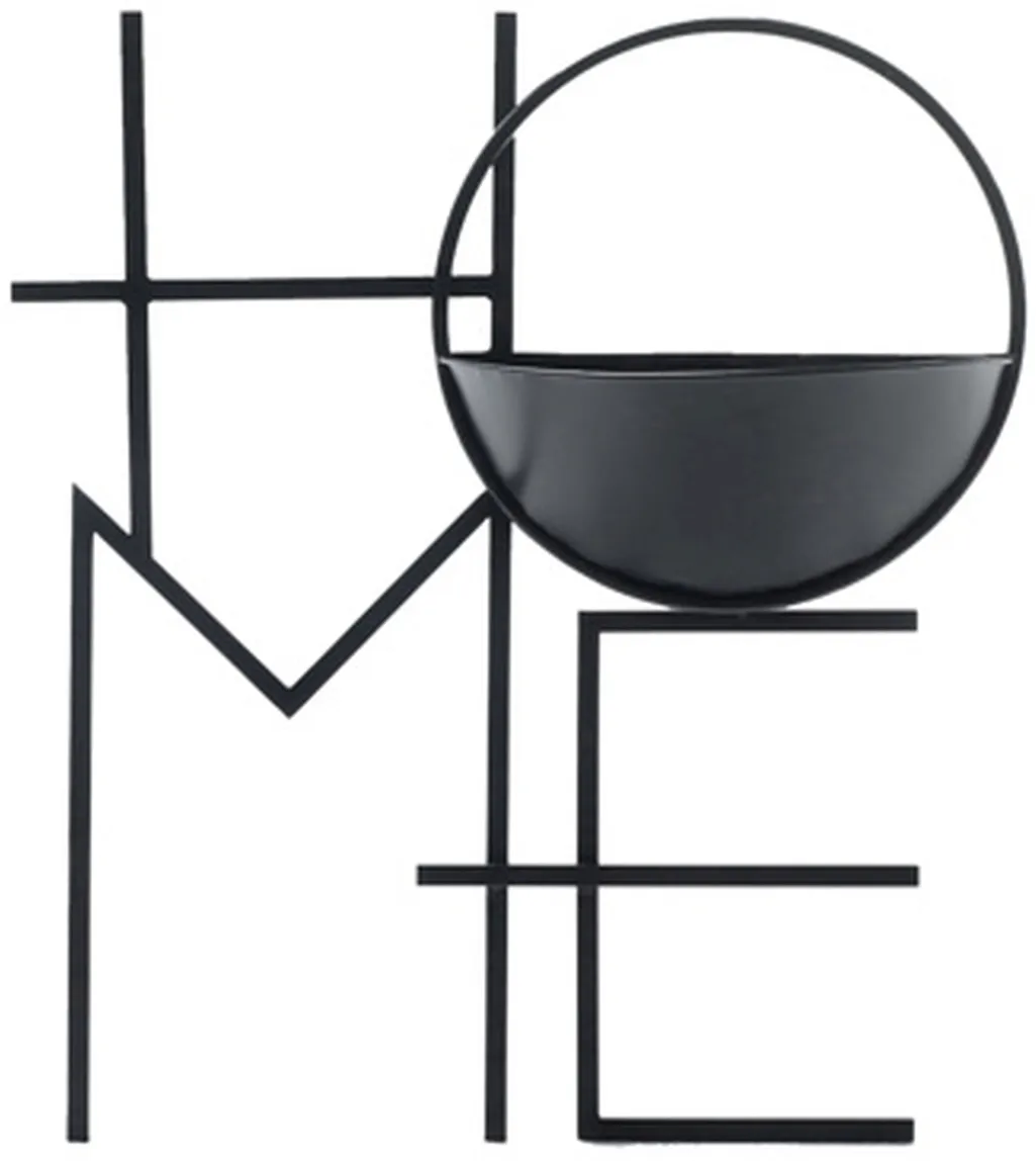 Signature Design by Ashley® Dunster Black Wall Planter On Stand