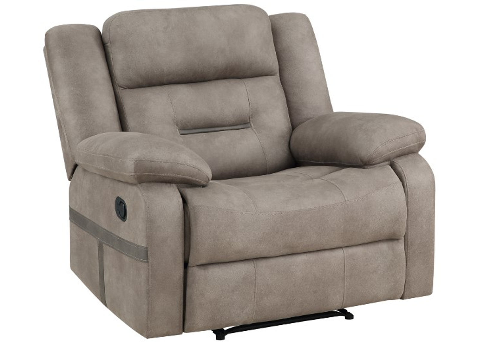 Steve Silver Co. Abilene Tan Manual Recliner