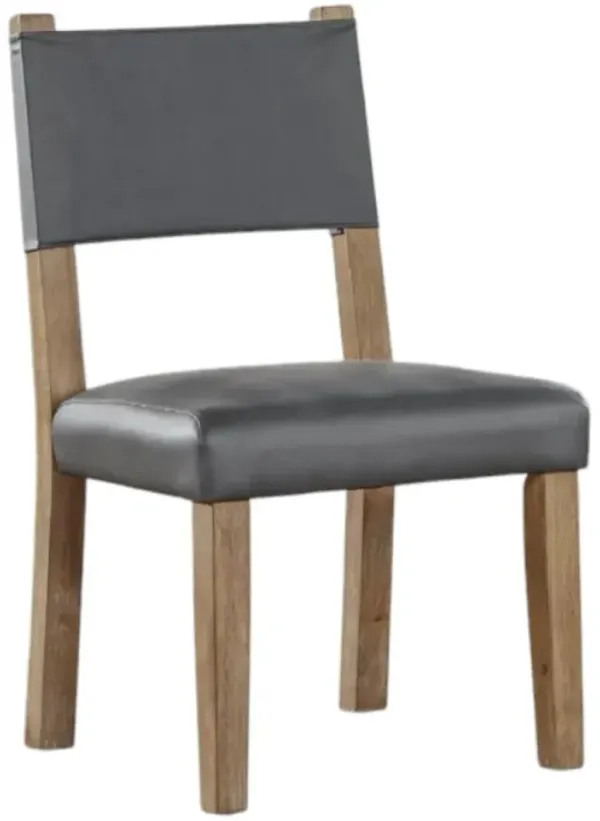 Steve Silver Co. Aubrey Brown/Gray Dining Side Chair