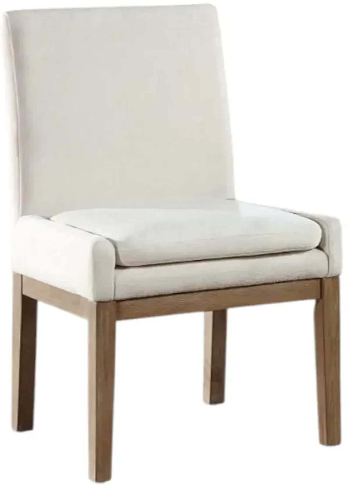 Steve Silver Co. Aubrey Brown/White Dining Arm Chair