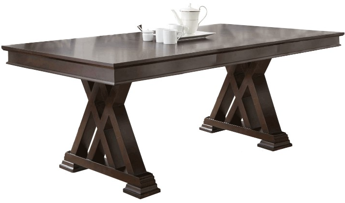 Steve Silver Co. Adrian Espresso Cherry Dining Table 