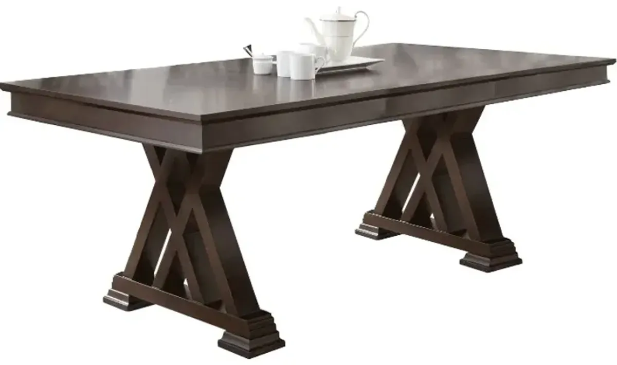 Steve Silver Co. Adrian Espresso Cherry Dining Table 