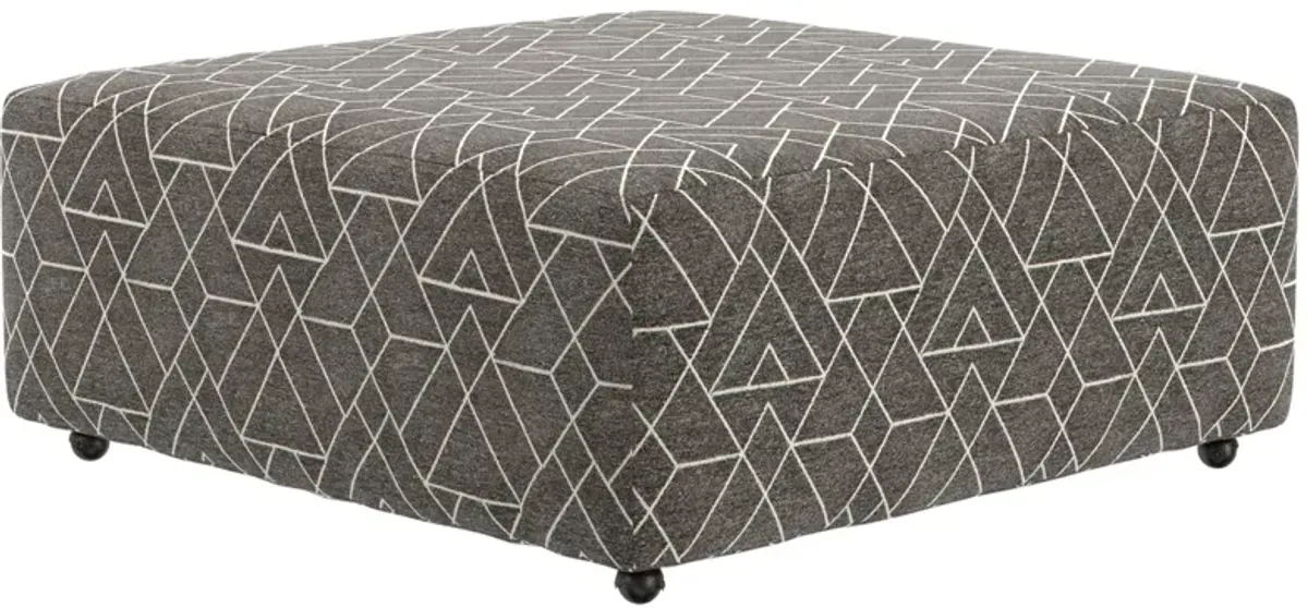 iAmerica Adventure Square Cocktail Ottoman with Casters