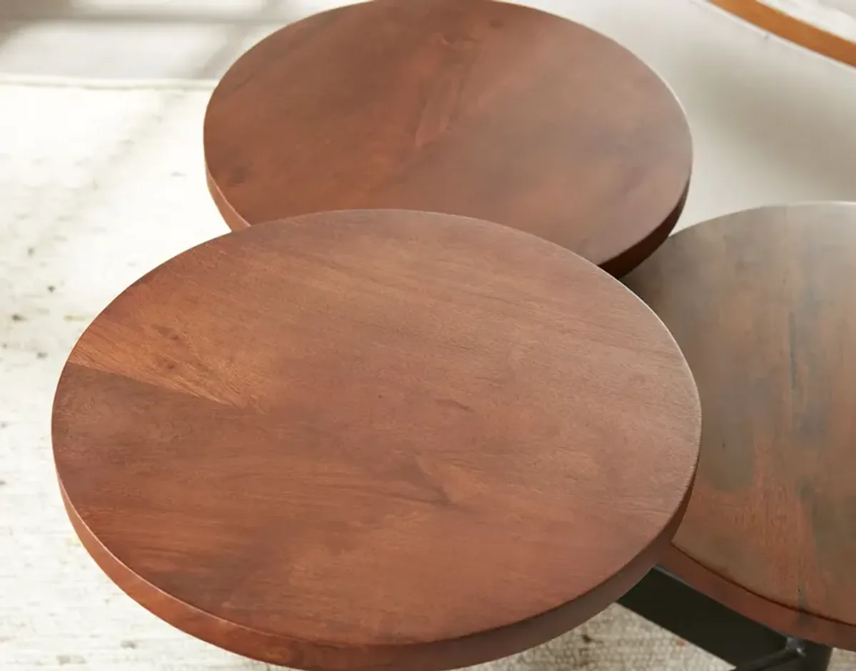 Steve Silver Co. Agra Cherry Side Table