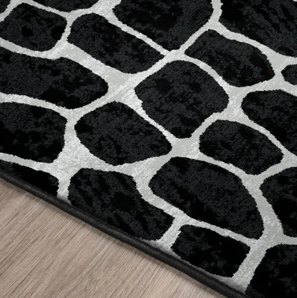 Dalyn Rug Company Akina AK4 Midnight 5'x8' Area Rug