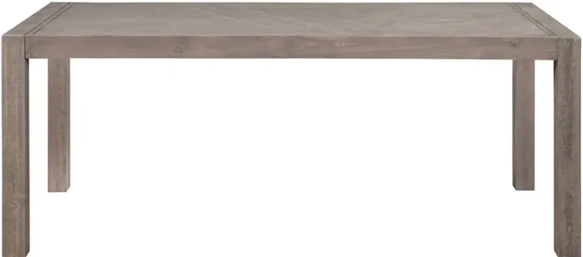Steve Silver Co. Auckland Weathered Grey 79" Dining Table
