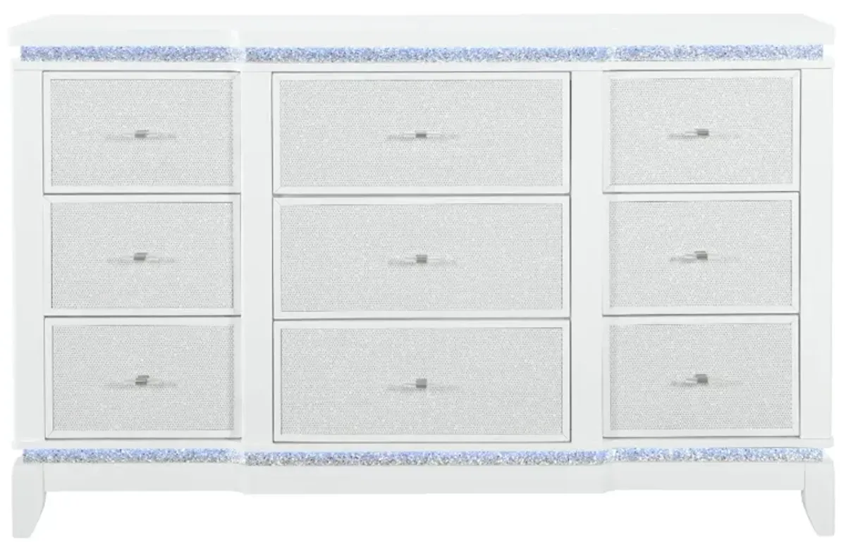 Global Furniture USA Alina White Dresser