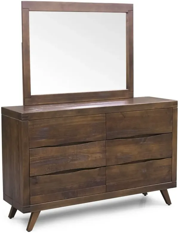 Steve Silver Co. Pasco Cocoa Dresser and Mirror