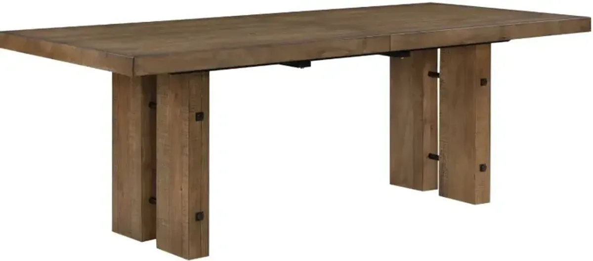 Steve Silver Co. Atmore Dark Driftwood Dining Table