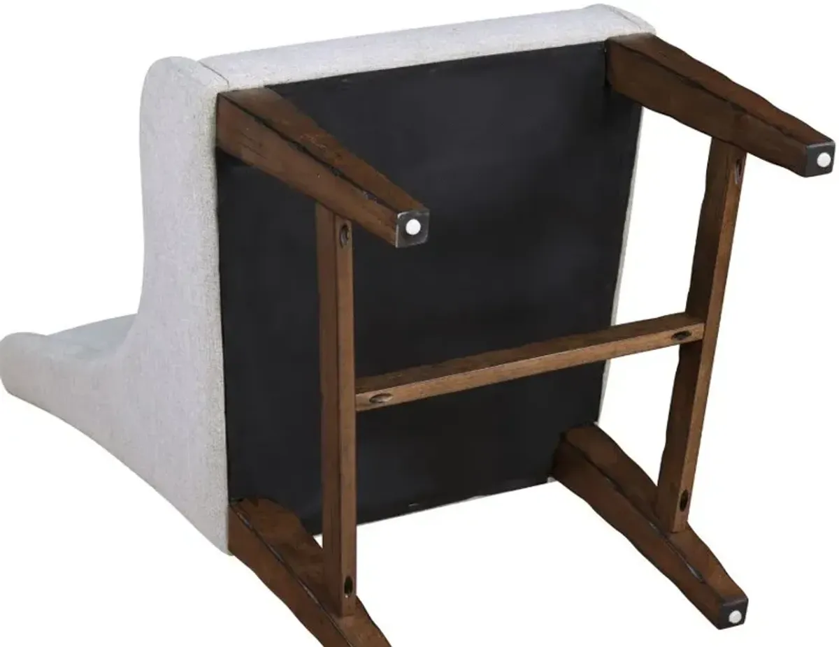 Steve Silver Co. Auburn 7-Piece Dark Tobacco/Gray Dining Set