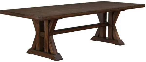 Steve Silver Co. Auburn Brown Dining Table