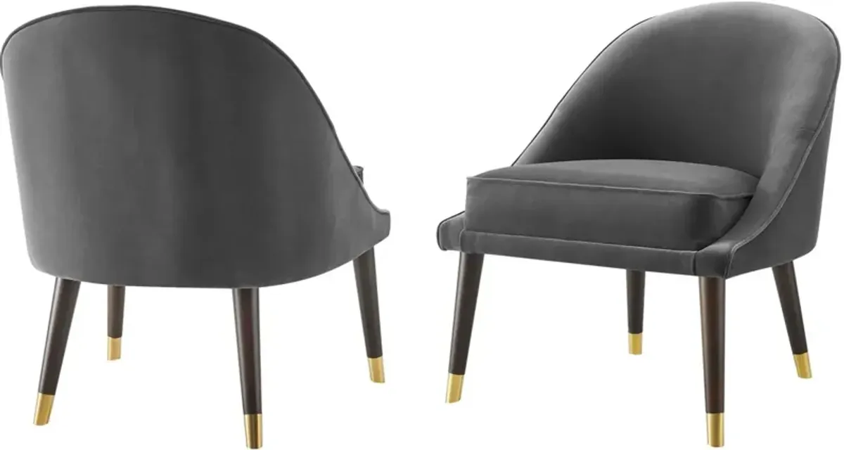 Steve Silver Co. Avalon Charcoal Accent Chair