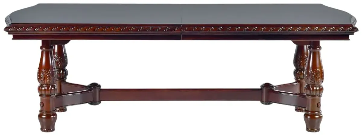 Steve Silver Co. Antoinette 5-Piece Warm Brown Cherry Dining Table Set