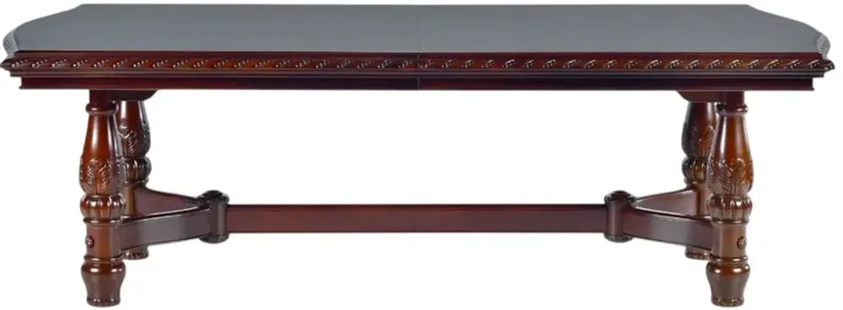 Steve Silver Co. Antoinette 9-Piece Warm Brown Cherry Dining Set