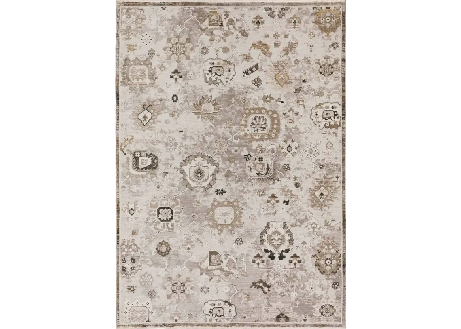 Dalyn Rug Company Antalya Silver 5'x8' Style 1 Area Rug