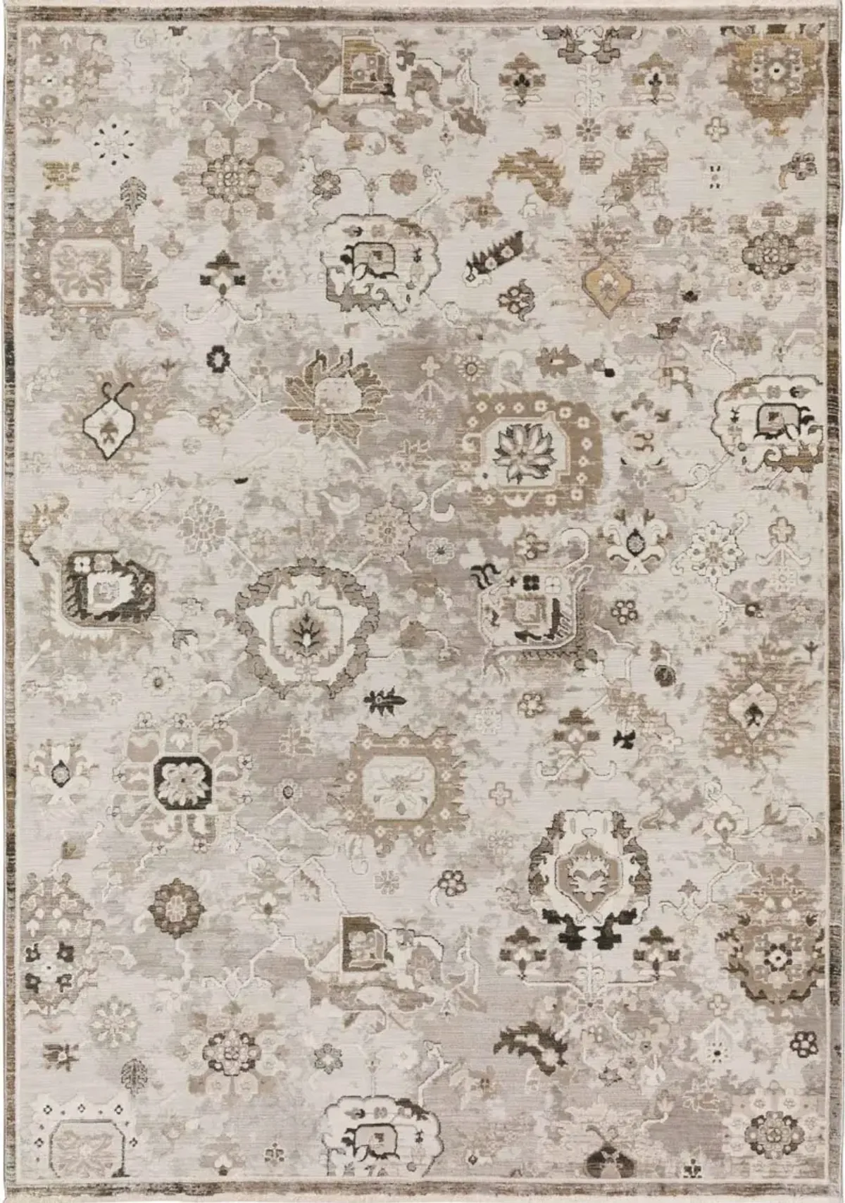 Dalyn Rug Company Antalya Silver 8'x10' Style 2 Area Rug